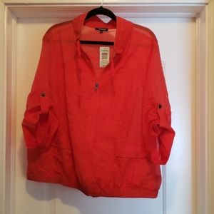 Torrid lightweight red jacket